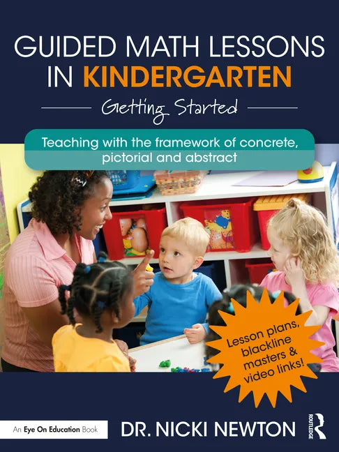 Guided Math Lessons in Kindergarten: Getting Started - Paperback