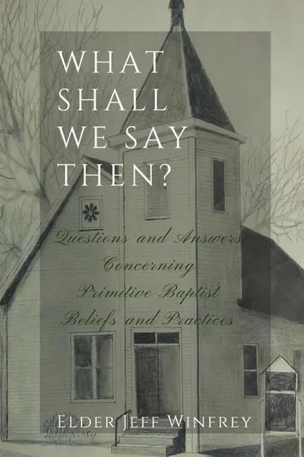 What Shall We Say Then? - Paperback