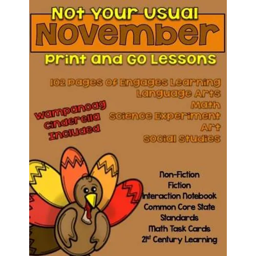 Not Your Usual November Print and Go Lessons - Paperback