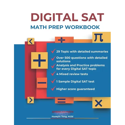 DIGITAL SAT MATH PREP WORKBOOK 