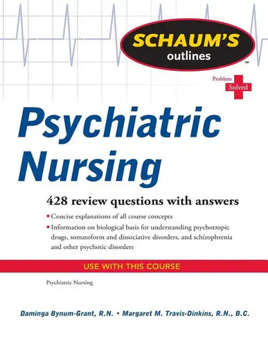 Schaum's Outlines: Psychiatric Nursing - Paperback