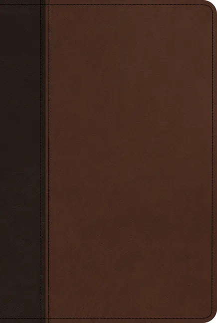 ESV Church History Study Bible: Voices from the Past, Wisdom for the Present (Trutone, Brown/Walnut, Timeless Design) - Imitation Leather