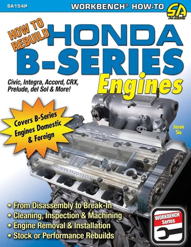 How to Rebuild Honda B-Series Engines - Paperback