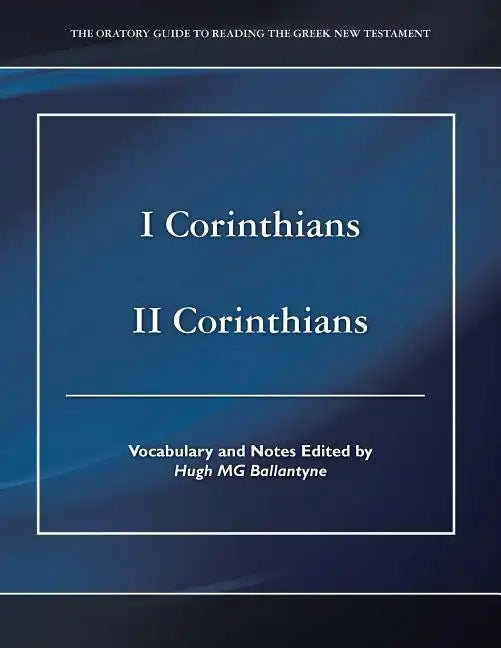 I Corinthians II Corinthians - Paperback
