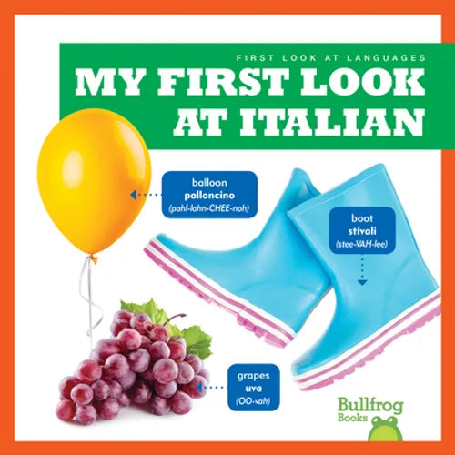My First Look at Italian - Library Binding