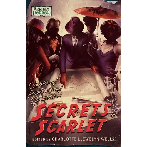 Secrets in Scarlet: An Arkham Horror Anthology - Paperback