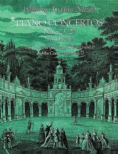 Piano Concertos Nos. 23-27 in Full Score - Paperback