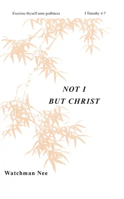 Not I But Christ - Paperback