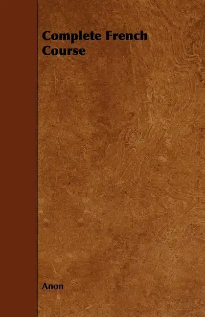 Complete French Course - Paperback