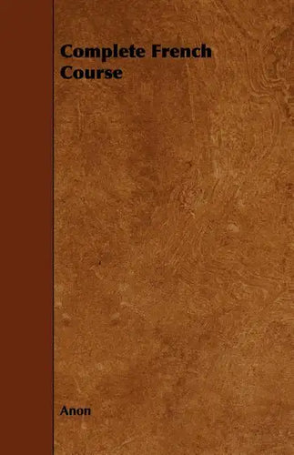 Complete French Course - Paperback