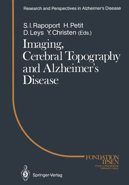 Imaging, Cerebral Topography and Alzheimer's Disease - Paperback