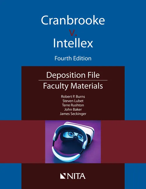 Cranbrooke V. Intellex: Faculty Materials - Paperback