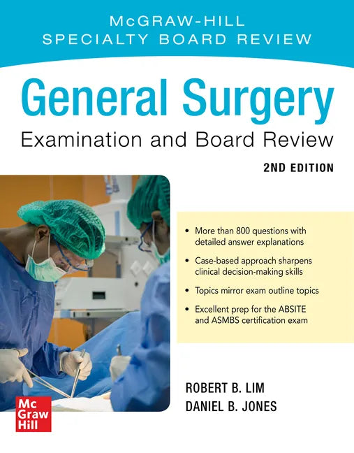 General Surgery Examination and Board Review, Second Edition - Paperback