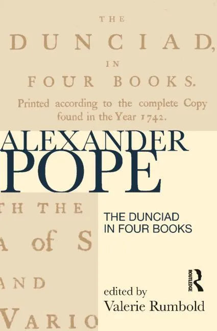 The Dunciad in Four Books - Paperback