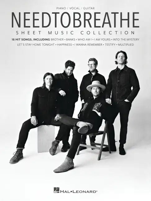 Needtobreathe Sheet Music Collection: 16 Songs Arranged for Piano/Vocal/Guitar - Paperback
