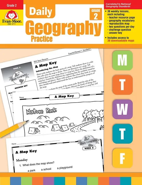 Daily Geography Practice: Grade 2 - Paperback