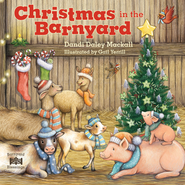 Christmas in the Barnyard - Board Book