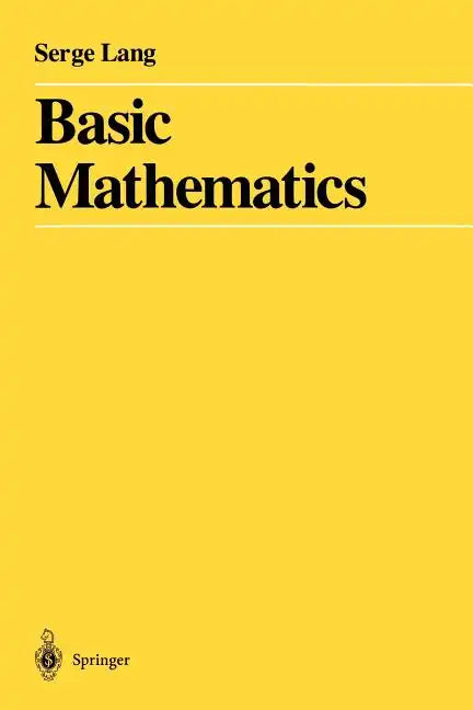 Basic Mathematics - Paperback