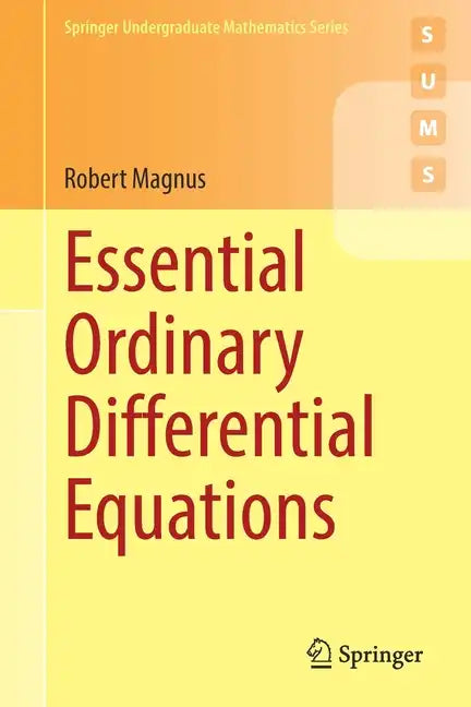 Essential Ordinary Differential Equations - Paperback