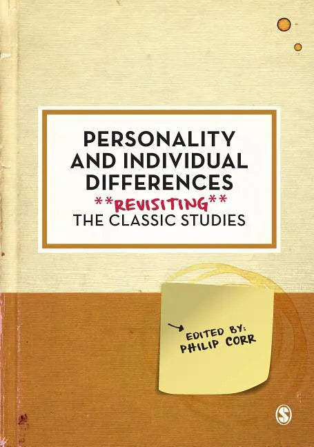 Personality and Individual Differences - Paperback