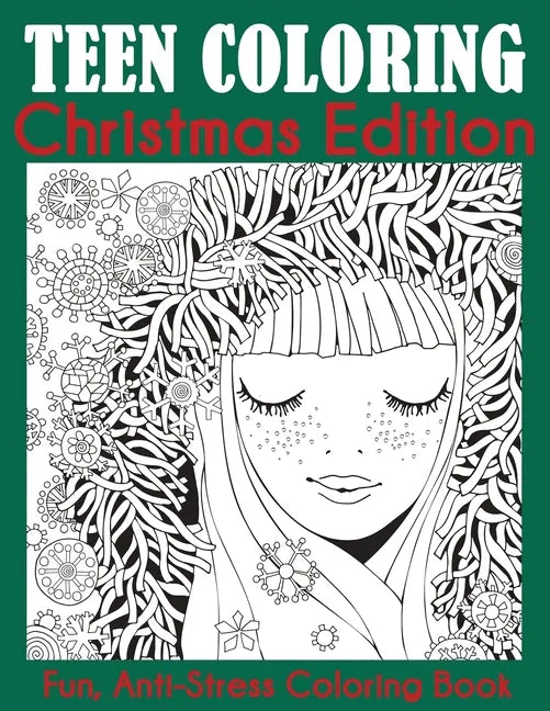 Teen Coloring Christmas Edition - Paperback
