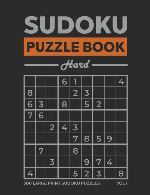 Sudoku Puzzle Book 300 Hard - Paperback