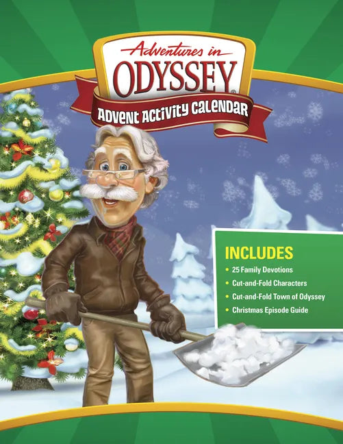 Adventures in Odyssey Advent Activity Calendar: Countdown to Christmas - Paperback