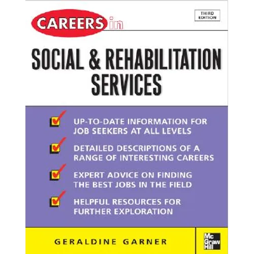 Careers in Social and Rehabilitation Services - Paperback