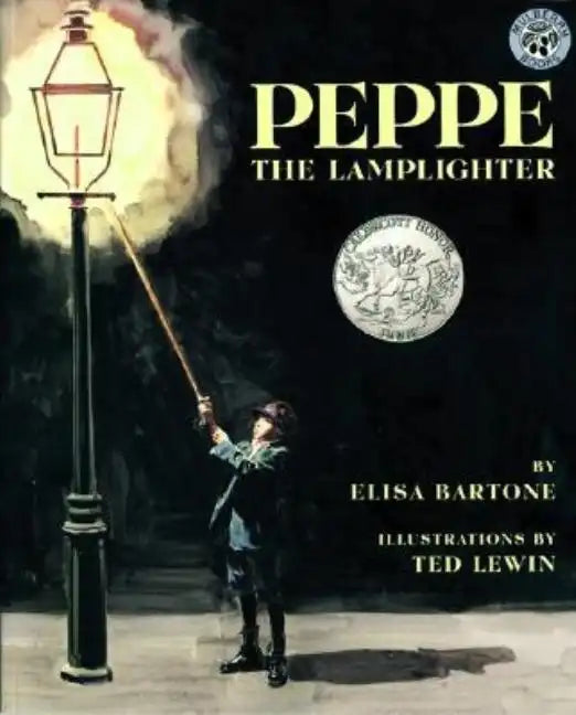 Peppe the Lamplighter: A Caldecott Honor Award Winner - Hardcover
