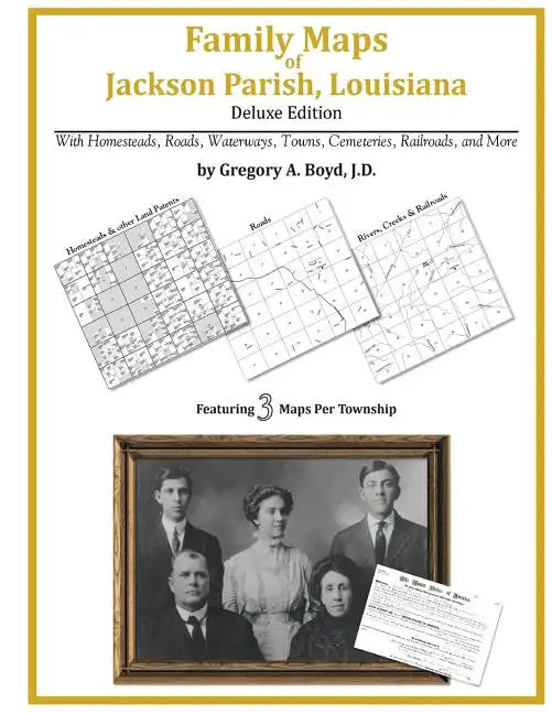 Family Maps of Jackson Parish, Louisiana - Paperback