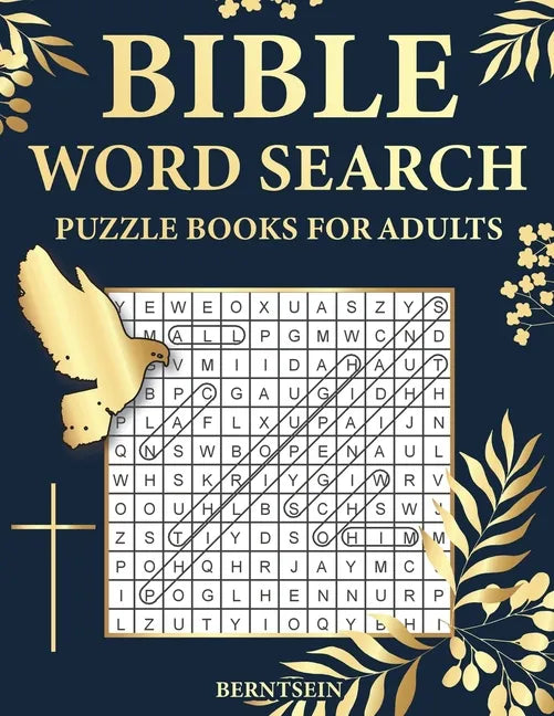 Bible Word Search Puzzle Books for Adults: 100 Extra Large Bible Word Search Puzzles - Paperback