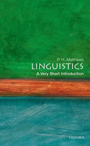 Linguistics: A Very Short Introduction - Paperback