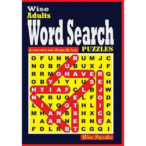 Wise Adults Word Search Puzzles - Paperback