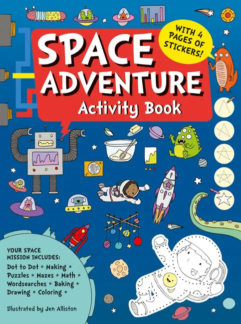 Space Adventure Activity Book - Paperback