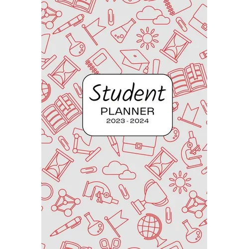 2023 - 2024 Student Planner (RED) - Paperback