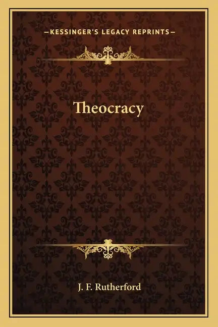 Theocracy - Paperback