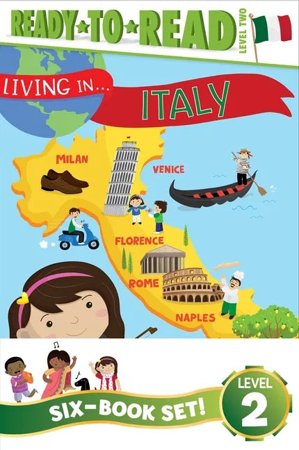 Living in . . . Ready-To-Read Value Pack: Living in . . . Italy; Living in . . . Brazil; Living in . . . Mexico; Living in . . . China; Living in . . - Paperback