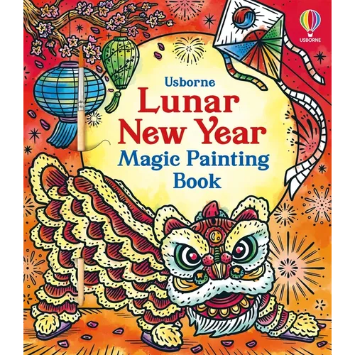 Lunar New Year Magic Painting Book - Paperback