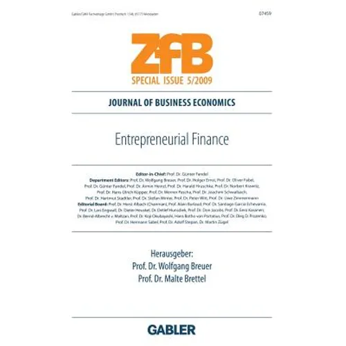 Entrepreneurial Finance - Paperback