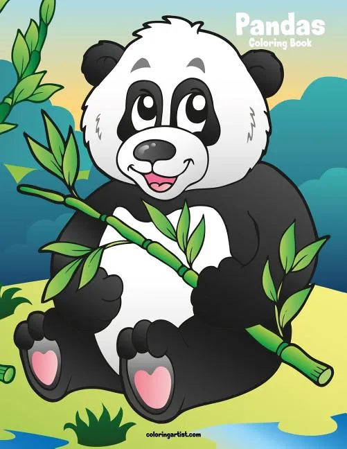 Pandas Coloring Book 1 - Paperback