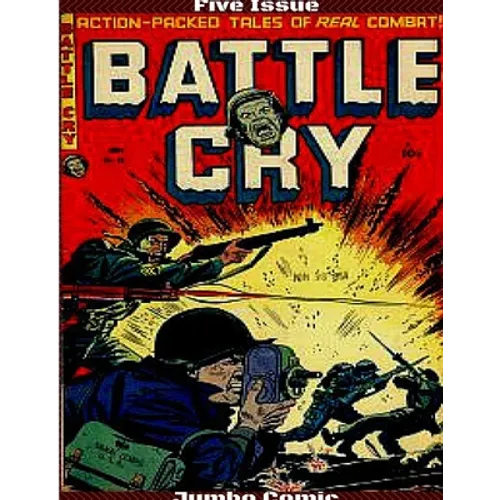 Battle Cry Five Issue Jumbo Comic - Paperback
