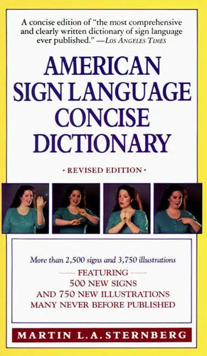 American Sign Language Concise Dictionary: Revised Edition - Paperback