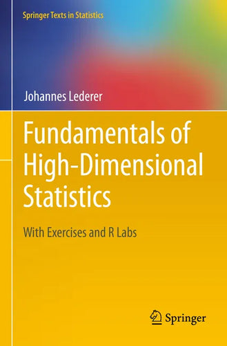 Fundamentals of High-Dimensional Statistics: With Exercises and R Labs - Paperback