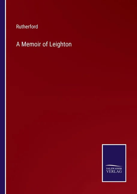 A Memoir of Leighton - Paperback