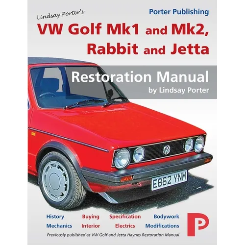 VW Golf Mk1 and Mk2, Rabbit and Jetta Restoration Manual - Paperback