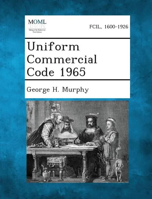 Uniform Commercial Code 1965 - Paperback