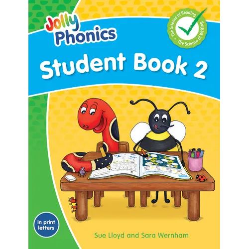 Jolly Phonics Student Book 2: In Print Letters (American English Edition) - Paperback