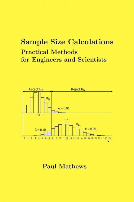 Sample Size Calculations: Practical Methods for Engineers and Scientists - Paperback