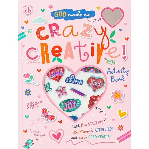 God Made Me Crazy Creative (Activity Book) - Paperback