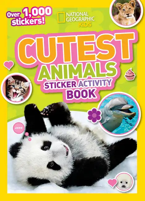 Cutest Animals Sticker Activity Book - Paperback